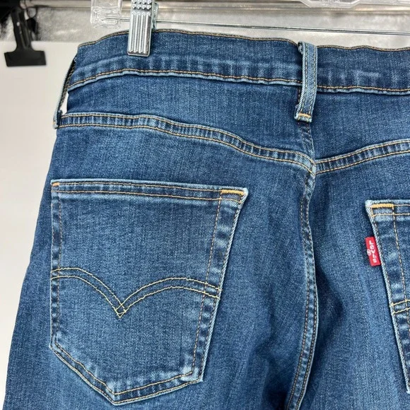 Levi Strauss 511 Slim Fit Jeans Mens W32 L32 Blue‎ Denim Classic preppy - Picture 12 of 16